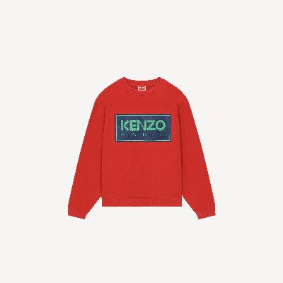 Kenzo Paris Sweatshirt Red - Mens Size S