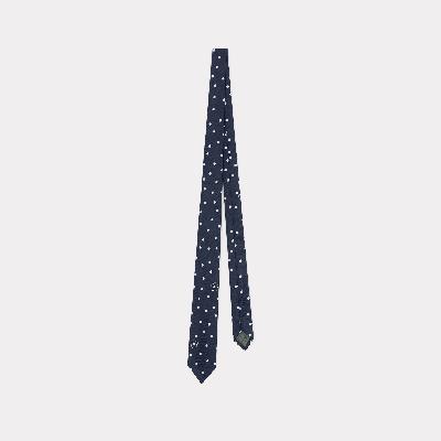 Kenzo 'Kenzo Flower Spot' Silk Tie Black - Mens Size One