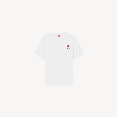 Kenzo 'Boke Flower Crest' Embroidered T-shirt White - Mens Size M