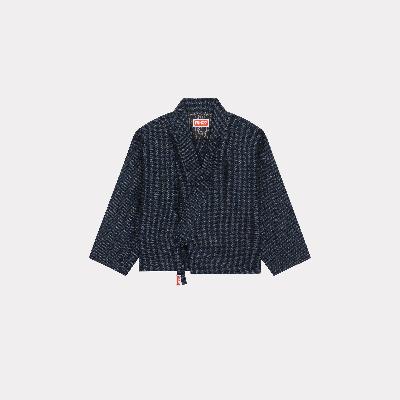 Kenzo Kimono Jacket Dark Blue - Womens Size 40