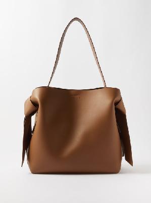 Acne Studios - Musubi Medium Leather Shoulder Bag - Womens - Brown