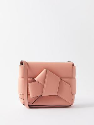 Acne Studios - Musubi Leather Cross-body Bag - Womens - Pink - ONE SIZE