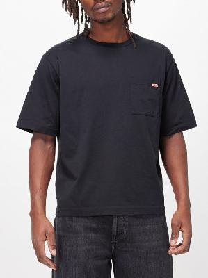 Acne Studios - Edie Patch-pocket Cotton-jersey T-shirt - Mens - Black - XS