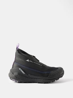 Adidas By Stella Mccartney - Terrex Free Hiker Ripstop Trainers - Womens - Black Purple - 3.5 UK