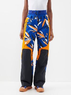 Adidas By Stella Mccartney - X Terrex Truenature 2l Ski Trousers - Womens - Blue Multi - L