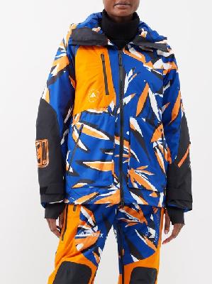 Adidas By Stella Mccartney - X Terrex Truenature 2l Ski Jacket - Womens - Blue Multi - S