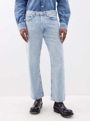 Agolde - 90s Organic-cotton Straight-leg Jeans - Mens - Blue - 28 UK/US
