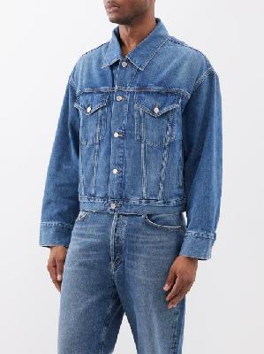 Agolde - Dorian Organic-cotton Denim Jacket - Mens - Blue - L