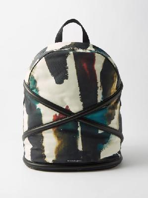 Alexander Mcqueen - Harness Coated-canvas Backpack - Mens - Multi
