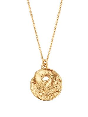 Alighieri - Scorpio 24kt Gold-plated Necklace - Womens - Gold - ONE SIZE