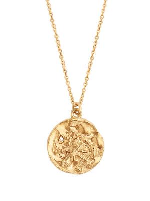 Alighieri - Sagittarius Gold-plated Necklace - Womens - Gold - ONE SIZE
