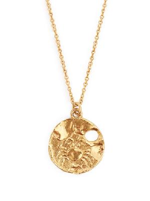 Alighieri - Cancer Gold-plated Necklace - Womens - Gold - ONE SIZE