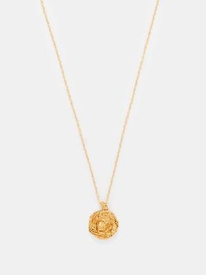 Alighieri - St Christopher Recycled 24kt Gold-plated Necklace - Mens - Gold - ONE SIZE