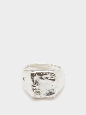 Alighieri - The Lost Dreamer Recycled Sterling Silver Ring - Mens - Silver - L