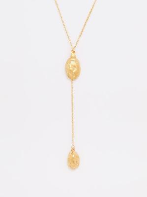 Alighieri - The Lunar Rocks Recycled 24kt Gold-plated Necklace - Mens - Gold - ONE SIZE