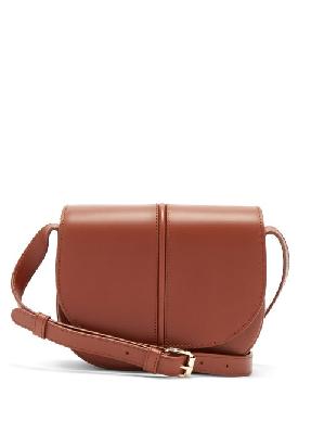 A.P.C. - Betty Smooth Leather Cross-body Bag - Womens - Tan - ONE SIZE