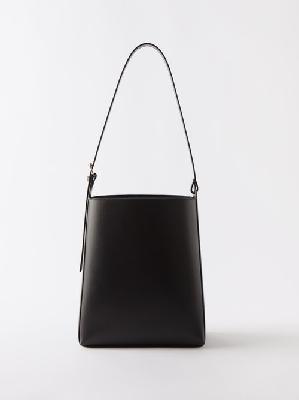 A.P.C. - Virginie Leather Shoulder Bag - Womens - Black - ONE SIZE