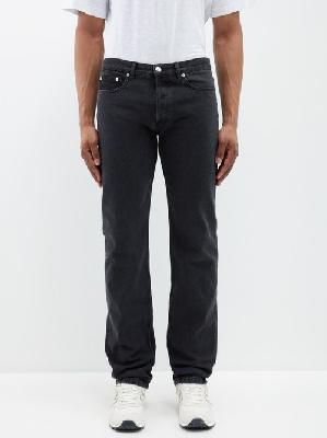A.P.C. - New Standard Straight-leg Jeans - Mens - Black - 28 UK/US