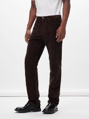 A.P.C. - Cotton-blend Corduroy Straight-leg Trousers - Mens - Brown - 28 UK/US