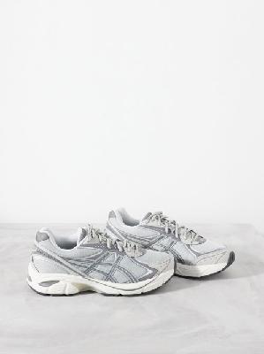 Asics - Gt-2160 Faux-leather And Mesh Trainers - Womens - Grey - 4 UK