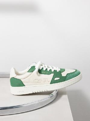 Axel Arigato - Dice Lo Leather Low-top Trainers - Mens - White Green - 39 EU