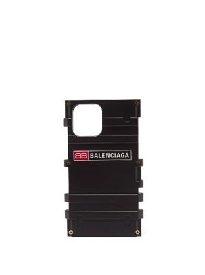 Balenciaga - Logo-print Iphone® 12 Phone Case - Mens - Black