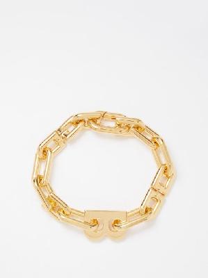 Balenciaga - B Chain Bracelet - Womens - Gold - M