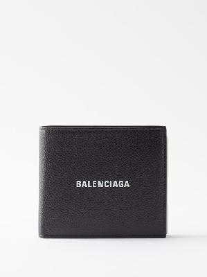Balenciaga - Cash Leather Wallet - Mens - Black White - ONE SIZE