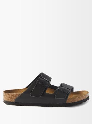 Birkenstock - Arizona Leather Sandals - Womens - Black - 35 EU/IT