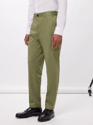 Boss - Perin Cotton-blend Suit Trousers - Mens - Green - 44 EU/IT