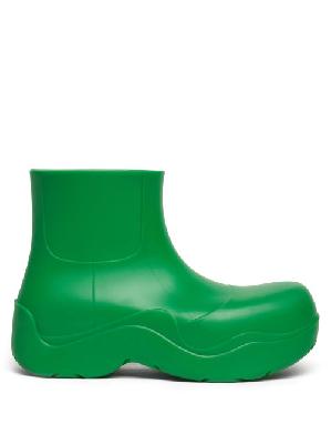 Bottega Veneta - The Puddle Biodegradable-rubber Ankle Boots - Womens - Green - 35 EU/IT