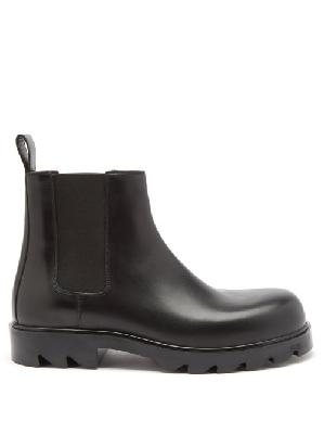 Bottega Veneta - Strut Leather Boots - Mens - Black - 39 EU