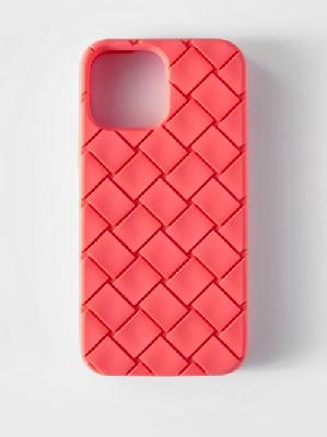 Bottega Veneta - Intrecciato-rubber Iphone® 13 Pro Case - Mens - Orange