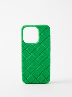 Bottega Veneta - Silicone Iphone® 14 Pro Phone Case - Mens - Green