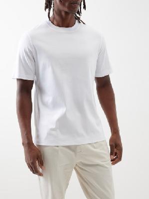 Brunello Cucinelli - Crewneck Short-sleeve Cotton T-shirt - Mens - White - 3XL