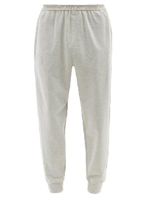 Calvin Klein Underwear - Logo-jacquard Cotton-blend Jersey Pyjama Trousers - Mens - Grey - S