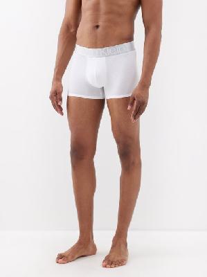 Calvin Klein Underwear - Pack Of Three Cotton-blend Boxer Briefs - Mens - Black Multi - L