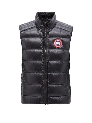 Canada Goose - Crofton Quilted Down Gilet - Mens - Black - XL
