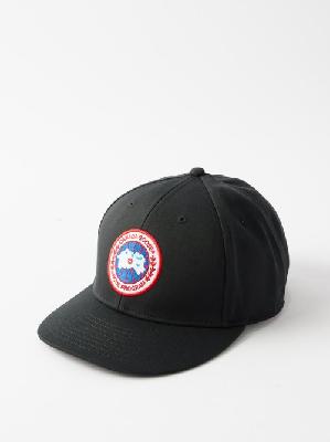 Canada Goose - Logo-embroidered Twill Baseball Cap - Mens - Black - ONE SIZE