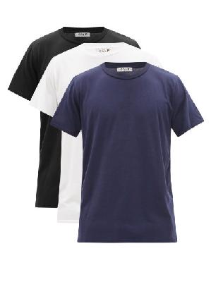 CDLP - Pack Of Three Lyocell-blend Jersey T-shirts - Mens - Multi - L
