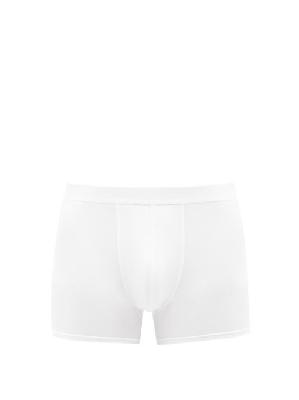CDLP - Pack Of Three Jersey Boxer Trunks - Mens - White - XS