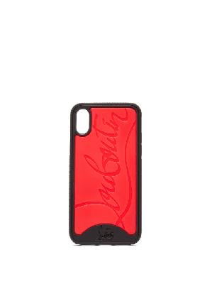 Christian Louboutin - Loubiphone Rubber Iphone® X/xs Case - Mens - Black Red - ONE SIZE