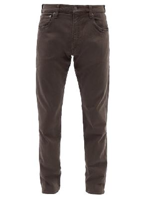 Citizens Of Humanity - Adler Garment-dyed Denim Tapered-leg Jeans - Mens - Grey - 28 UK/US