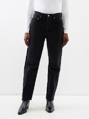 Citizens Of Humanity - Devi Low-slung Tapered Jeans - Womens - Black - 26