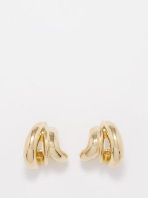 Completedworks - 14kt Gold-vermeil Hoop Earrings - Womens - Yellow Gold - ONE SIZE