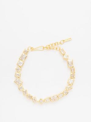 Completedworks - Crystal & 18kt Gold-vermeil Bracelet - Womens - Gold Multi - ONE SIZE