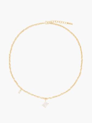 Completedworks - Crystal 14kt Gold-vermeil Necklace - Womens - Gold Multi - ONE SIZE