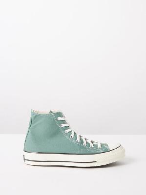 Converse - Chuck 70 Canvas High-top Trainers - Mens - Green - 10 UK