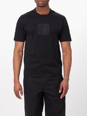 C.P. Company - Metropolis Series Mercerised Cotton-jersey T-shirt - Mens - Black - XS