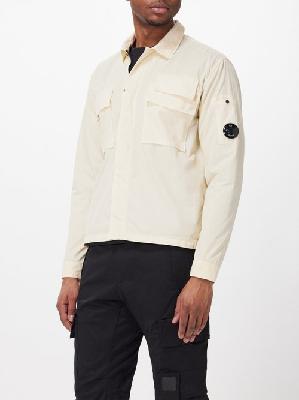C.P. Company - Multi-pocket Cotton-gabardine Overshirt - Mens - Off White - L